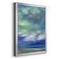 Island Midday - Modern Framed Canvas Print