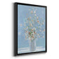 Cherry Blossom Arrangement - Modern Framed Canvas Print