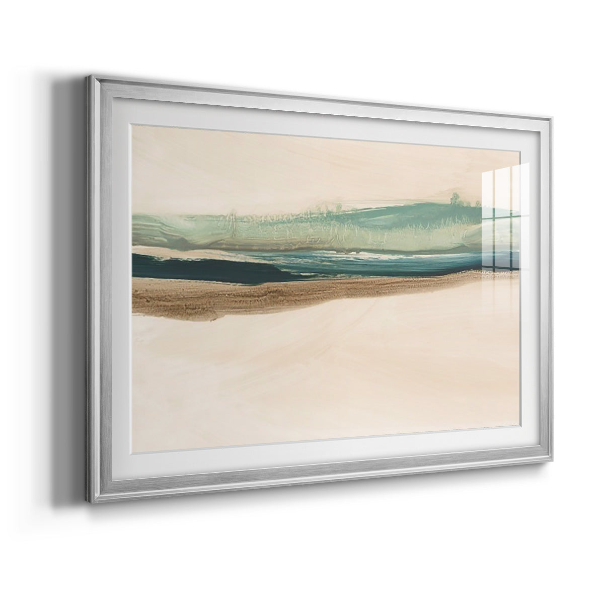 Layered Horizon II Premium Framed Print - Ready to Hang