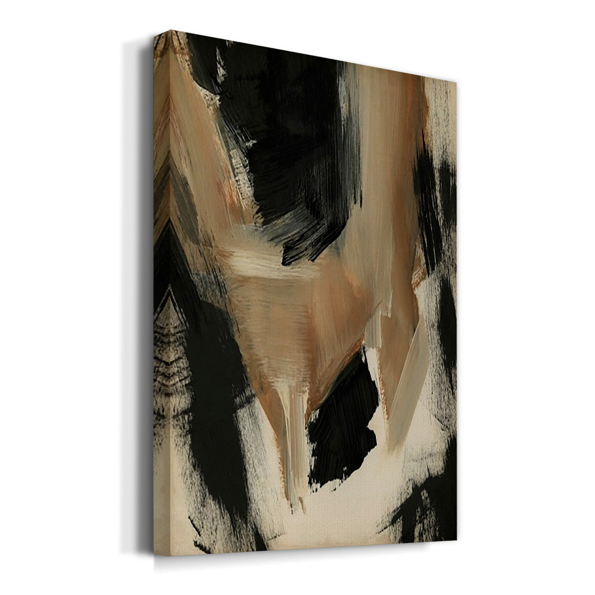 Baked Paintstrokes II Premium Gallery Wrapped Canvas - Ready to Hang