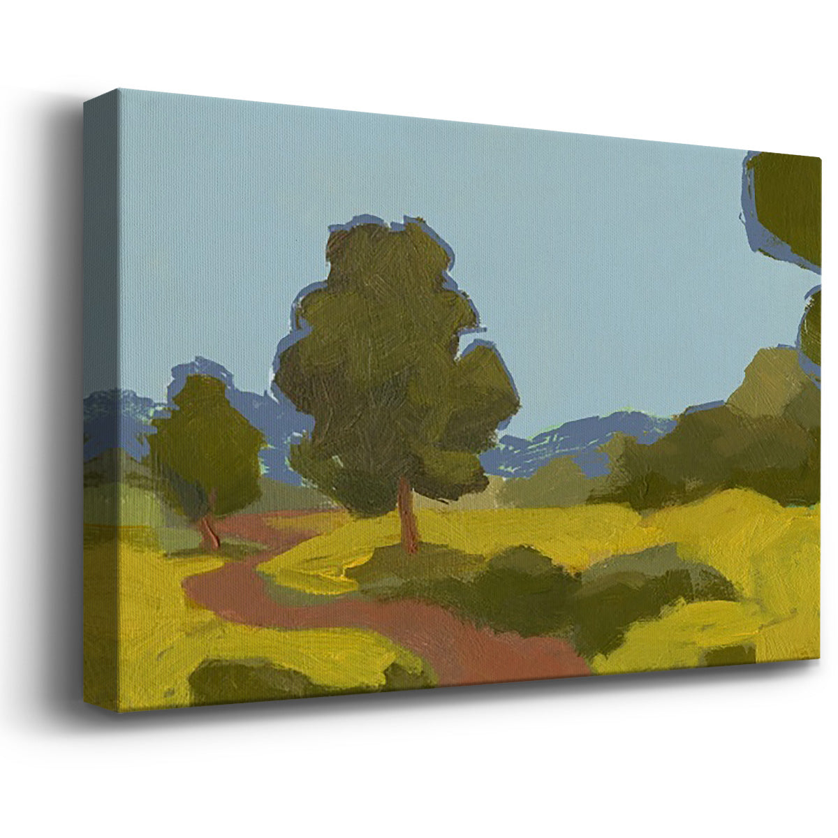 Bright Park I Premium Gallery Wrapped Canvas - Ready to Hang