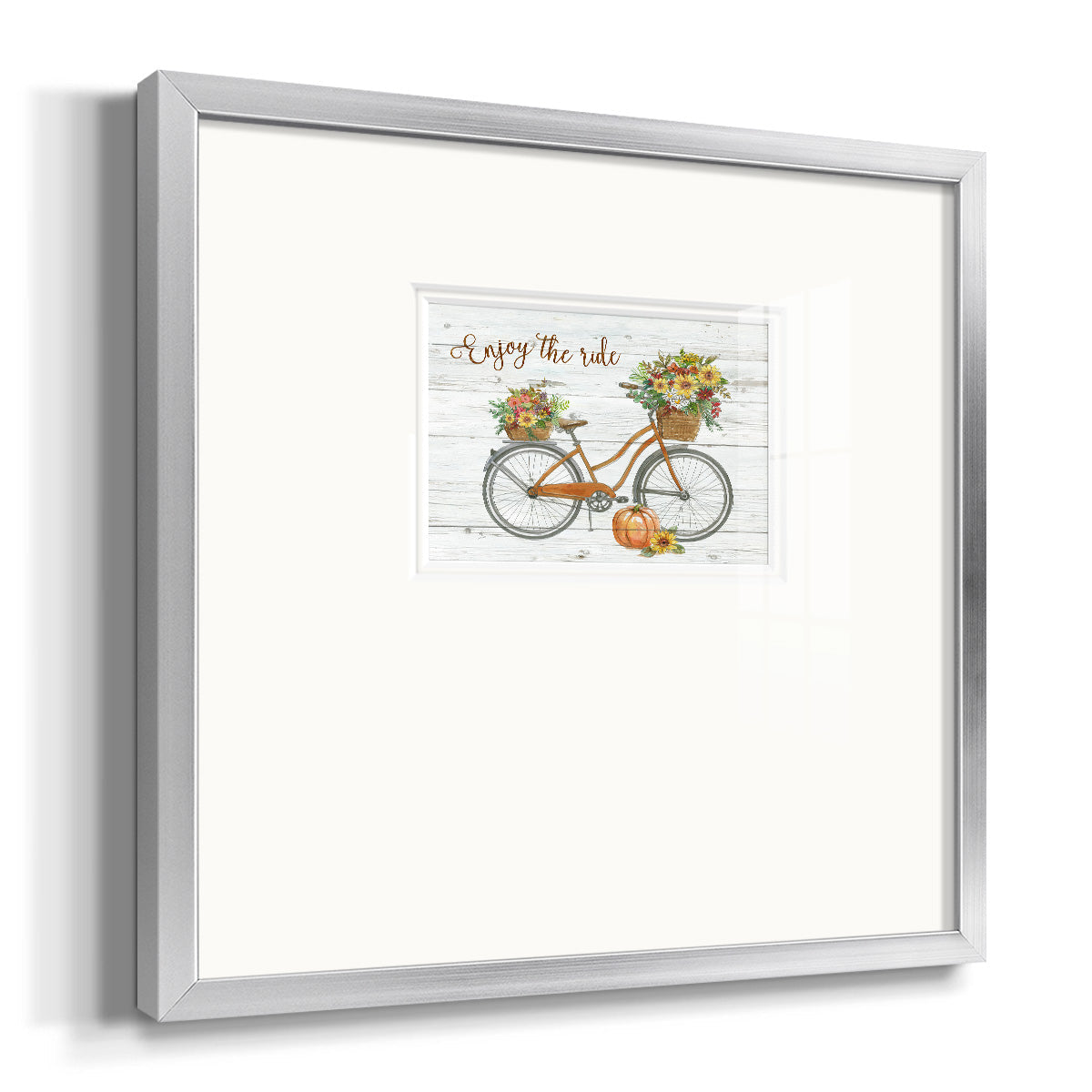 Harvest Bike Premium Framed Print Double Matboard