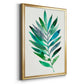 Palm Frond Flow III - Modern Framed Canvas Print