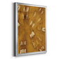 Turmeric Sunrise III - Modern Framed Canvas Print