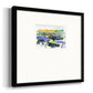 Silent Mountain III Premium Framed Print Double Matboard