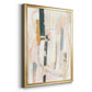 Melon Litmus II - Modern Framed Canvas Print