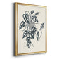 Growing Leaves VI - Modern Framed Canvas Print