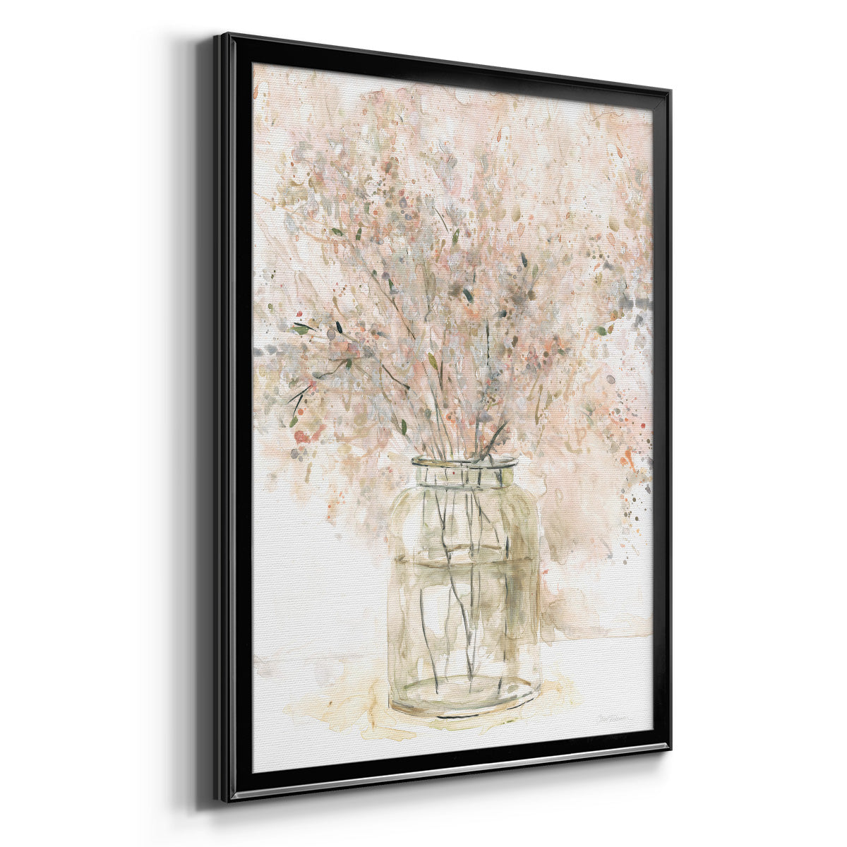 Delicate Arrangement II - Modern Framed Canvas Print
