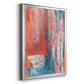 Spring Step I - Modern Framed Canvas Print