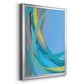 Circulating Flow I - Modern Framed Canvas Print