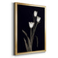 Tulip Pose I - Modern Framed Canvas Print