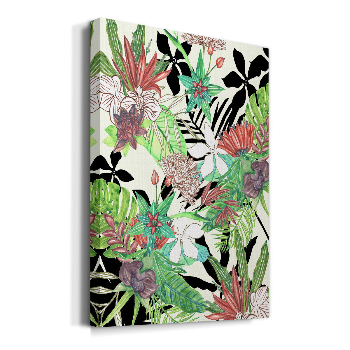 Floral Paradise II - Canvas Art Print