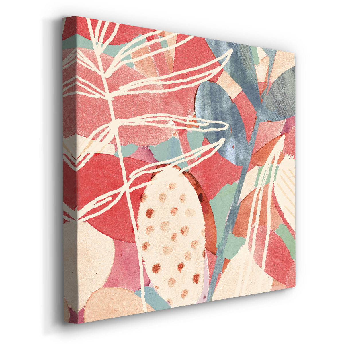 Tropical Assemblage II - Canvas Art Print