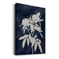 Indigo Botanical I Revisited - Canvas Art Print
