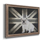 Best of British B&W Premium Framed Canvas- Ready to Hang