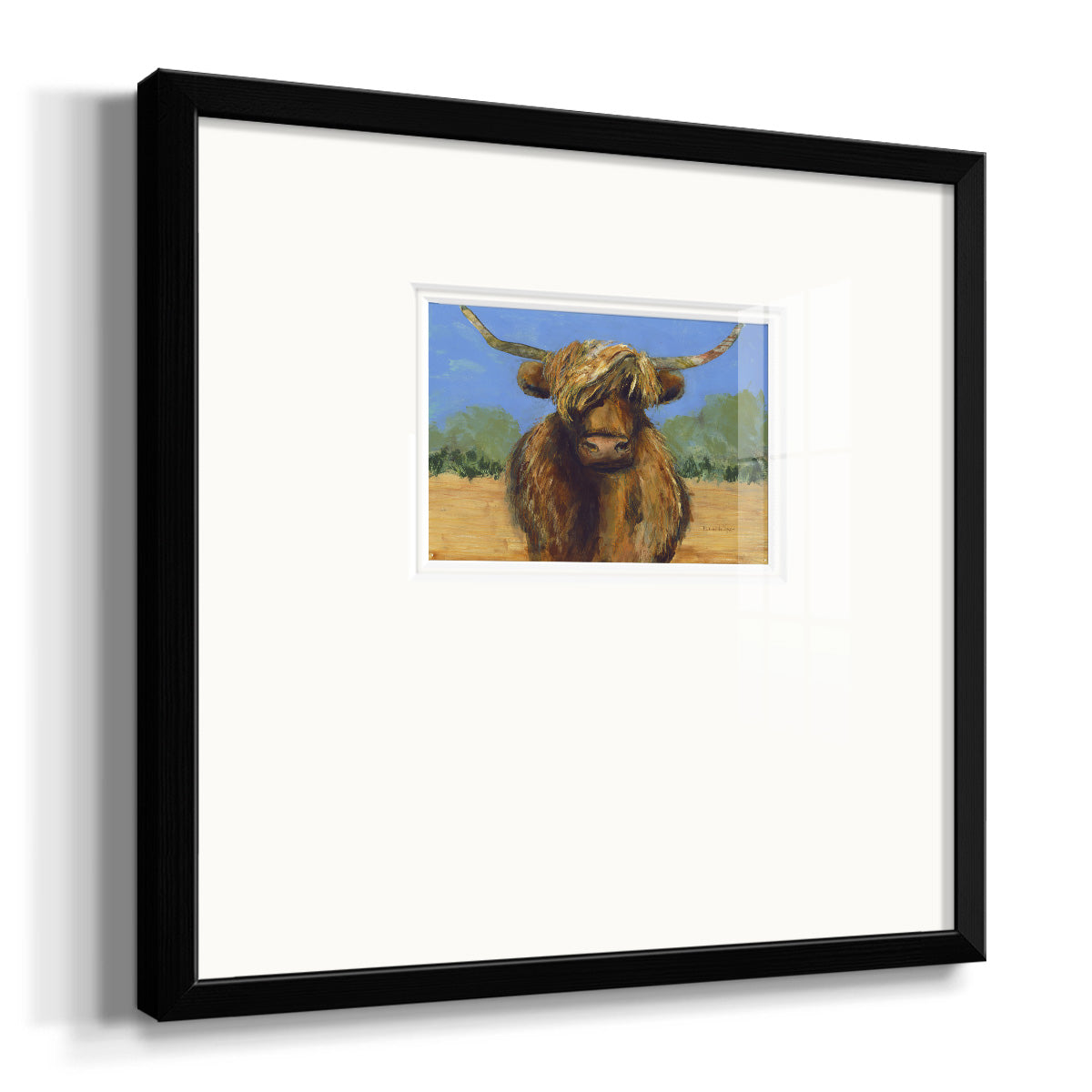 Shorty- Premium Framed Print Double Matboard