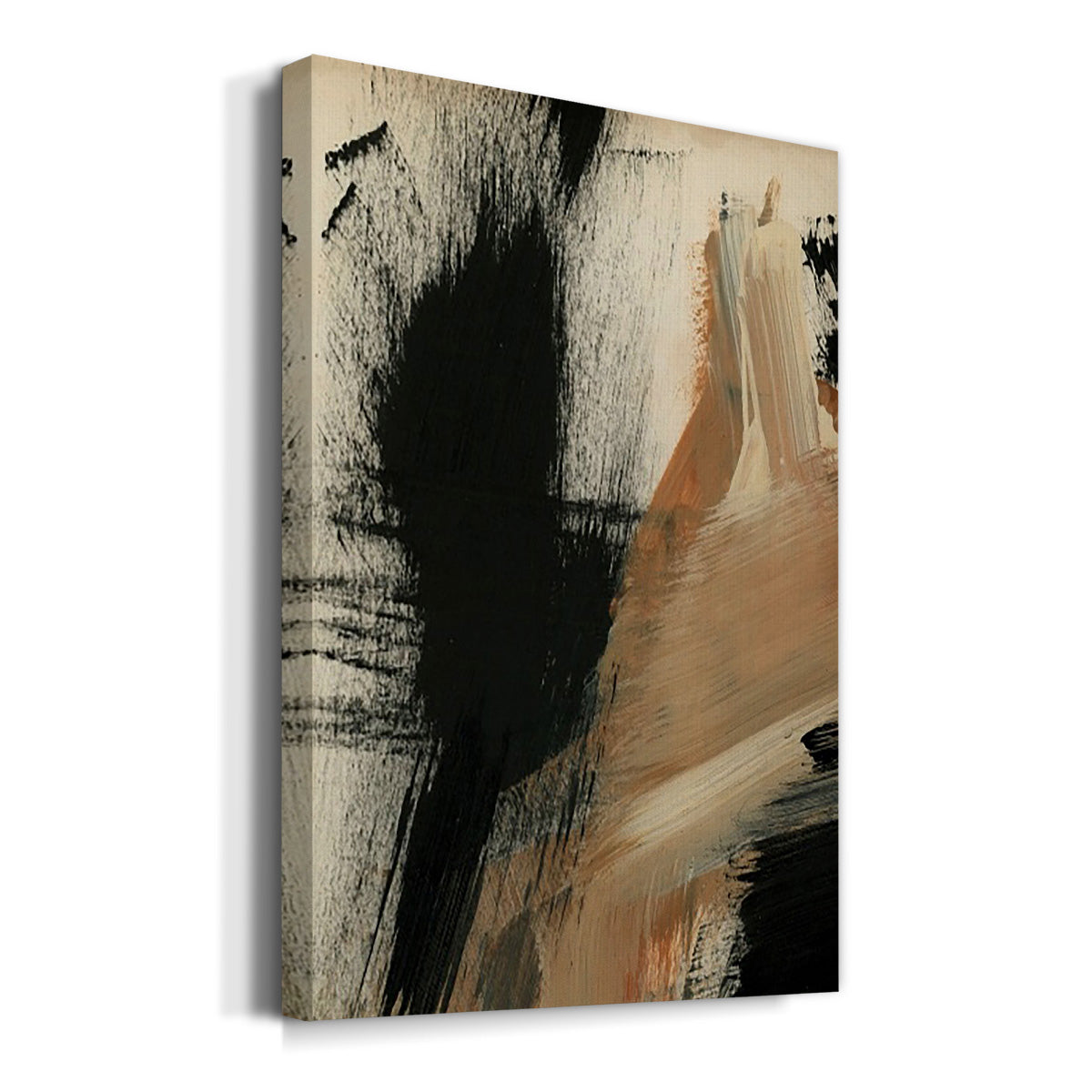 Baked Paintstrokes I Premium Gallery Wrapped Canvas - Ready to Hang