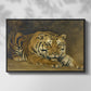 Study of a Tiger for Circe, 1885 - Floater Framed Canvas Print