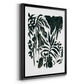 Ink Jungle II - Modern Framed Canvas Print