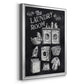 Laundry Room - Modern Framed Canvas Print