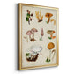 Mushroom Species VI - Modern Framed Canvas Print