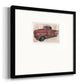 Antique Pickup I Premium Framed Print Double Matboard