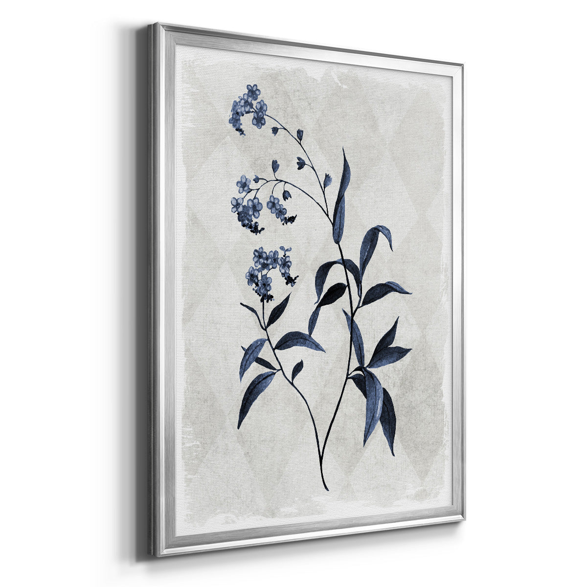 Harlequin Botanical I - Modern Framed Canvas Print