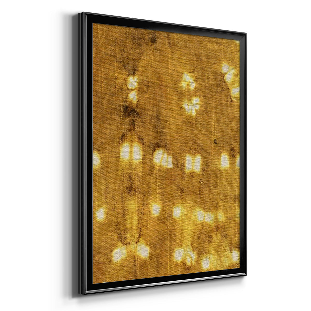 Turmeric Sunrise I - Modern Framed Canvas Print