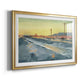 Deserted Highway I Premium Framed Print - Ready to Hang