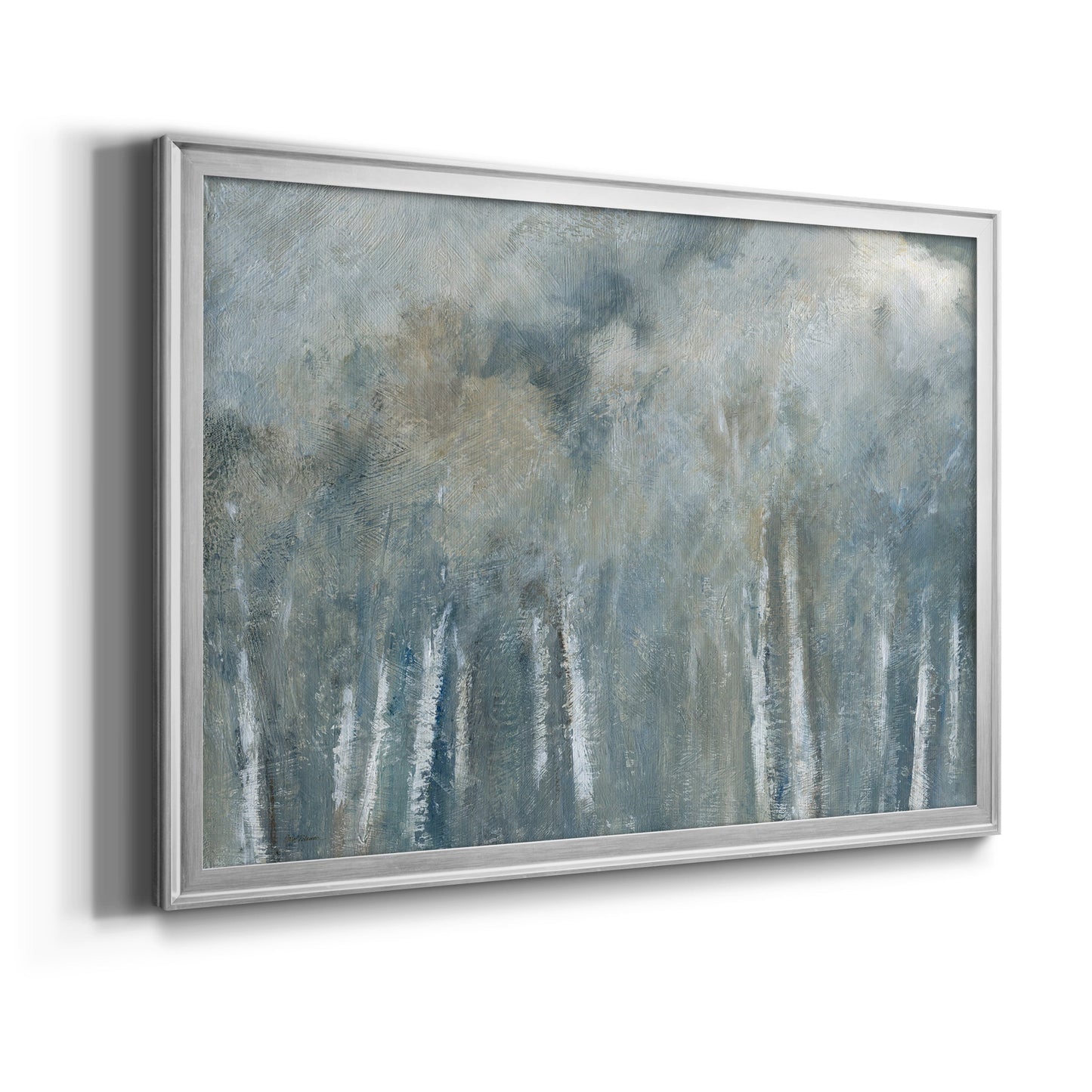 Birch Solitude Premium Classic Framed Canvas - Ready to Hang