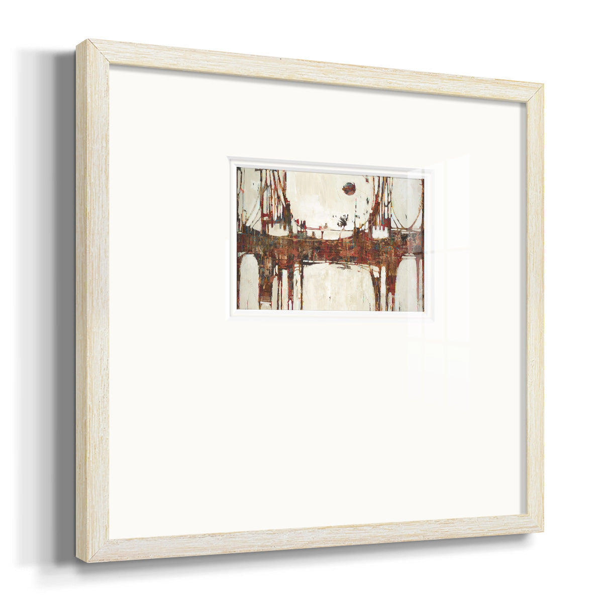 Building Bridges Premium Framed Print Double Matboard