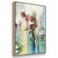 Celebration I - Framed Premium Gallery Wrapped Canvas L Frame - Ready to Hang