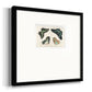 Crackled Butterflies III Premium Framed Print Double Matboard