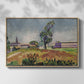 Landscape Around Toulouse, The Bridge of the Young Ladies, 1898 - Floater Framed Canvas Print