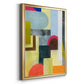 City of Rainbows I - Modern Framed Canvas Print