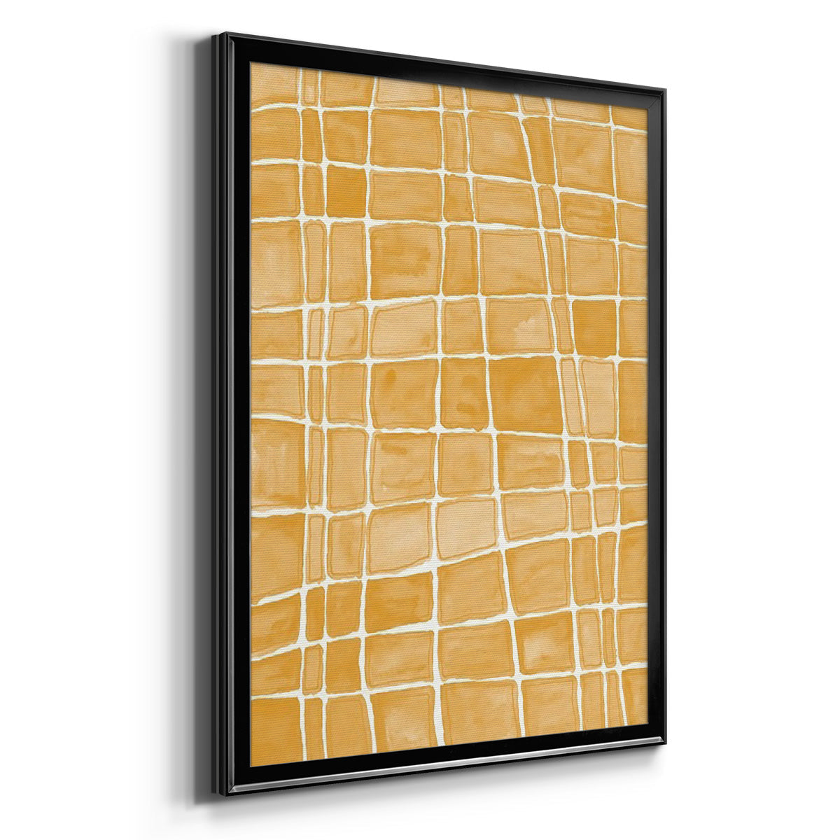 Square Bluff IV - Modern Framed Canvas Print