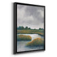 Salt Marshes I - Modern Framed Canvas Print