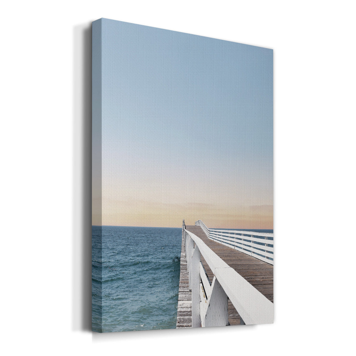 Day at the Pier - Canvas Art Print