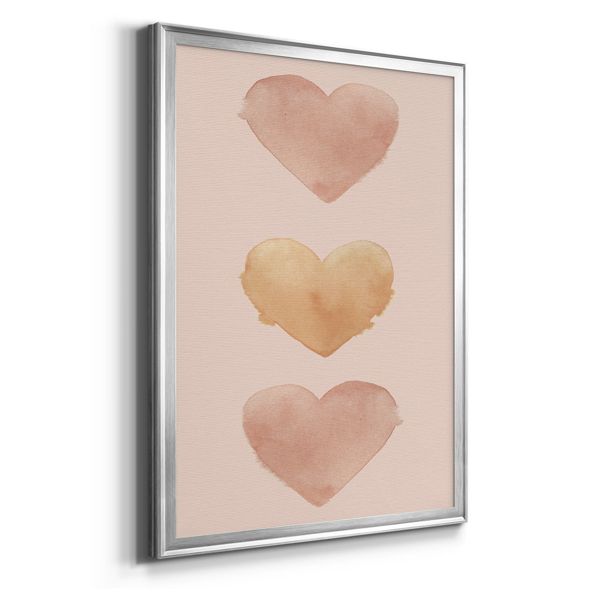 Modern Romance Collection B - Modern Framed Canvas Print