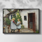 Have You Seen My Kitten?, 1914 - Floater Framed Canvas Print