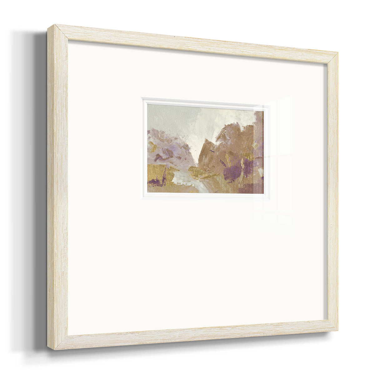 Fall Clearing Variation 2- Premium Framed Print Double Matboard