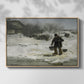 Tøsne, 1895 - Floater Framed Canvas Print