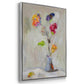 Neoplitan Floral - Framed Premium Gallery Wrapped Canvas L Frame - Ready to Hang