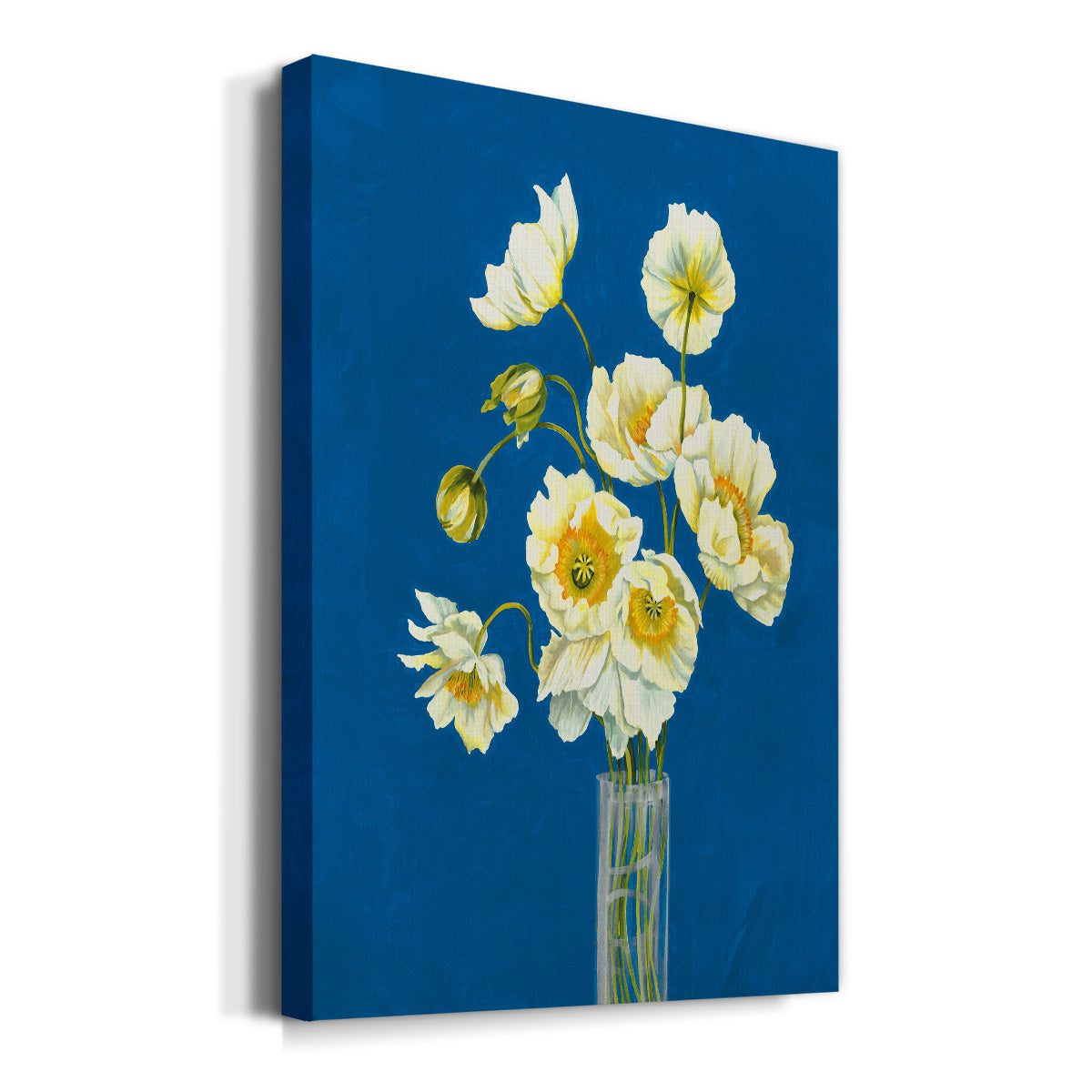 Ice Poppies - Canvas Art Print