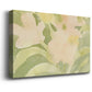 Verdant Floral Abstract II Premium Gallery Wrapped Canvas - Ready to Hang