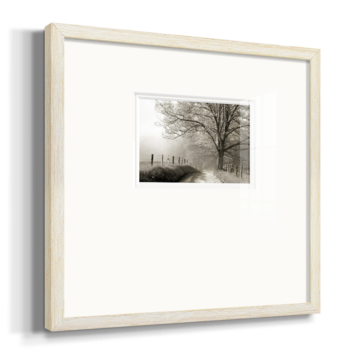 Green Hopper Premium Framed Print Double Matboard