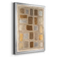 Sand Shaped I - Modern Framed Canvas Print