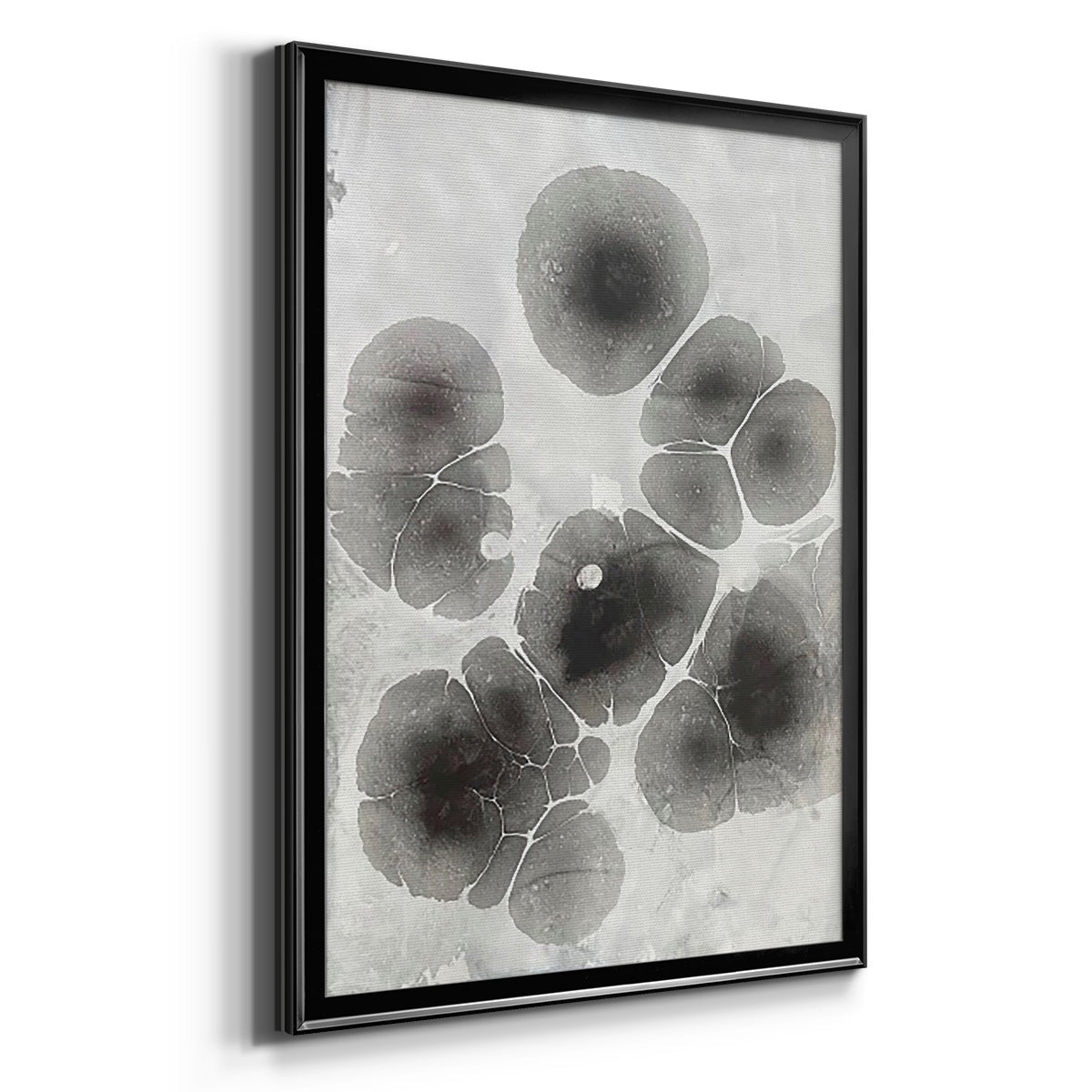 Marbling V - Modern Framed Canvas Print