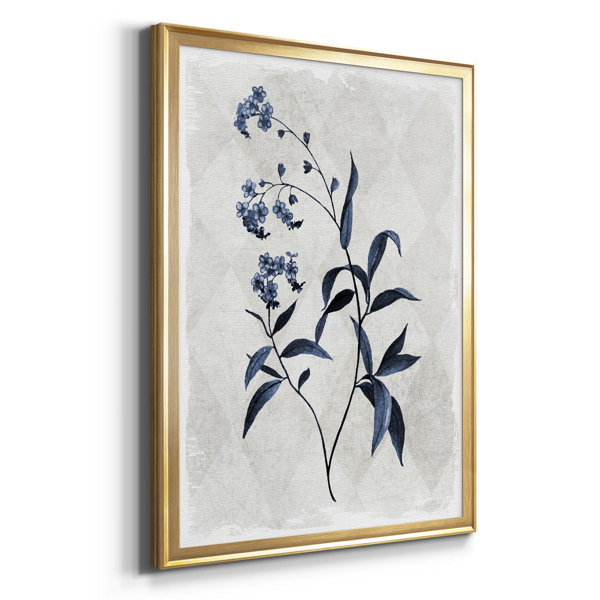 Harlequin Botanical I - Modern Framed Canvas Print