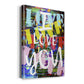 Graffiti Love II Premium Gallery Wrapped Canvas - Ready to Hang